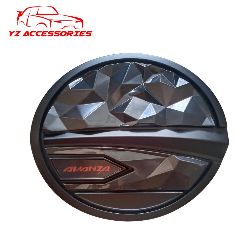 Tank Cover Tutup Tangki All New Avanza 2022 Chrome Hitam Dop Doff