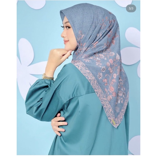 NADA PUSPITA SCARF - MALIKA BLUE/TEAL