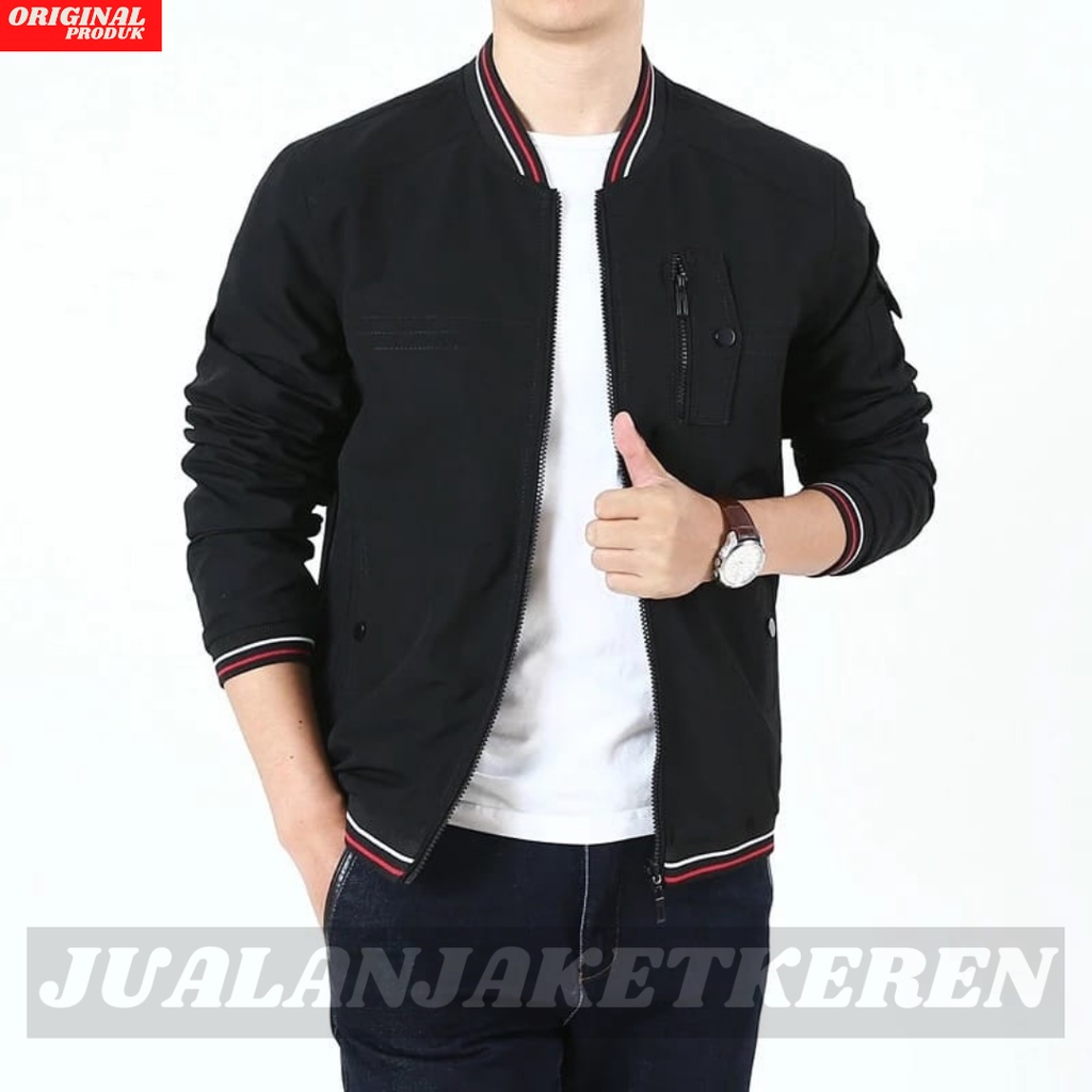 Jaket Bomber Pria Stylish / Jaket Bomber Pria / Jaket Stilish Korea / Jaket Bomber Original / Jaket 