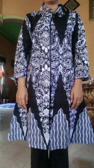 Terlaris Tunik Batik New Dres Populer Kolage 16 Produk