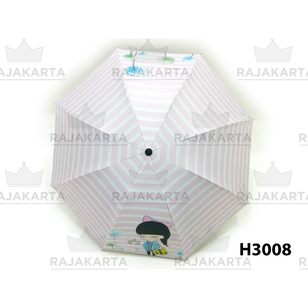 PAYUNG LIPAT 3 MOTIF LUCU MERK SAKURA H3008