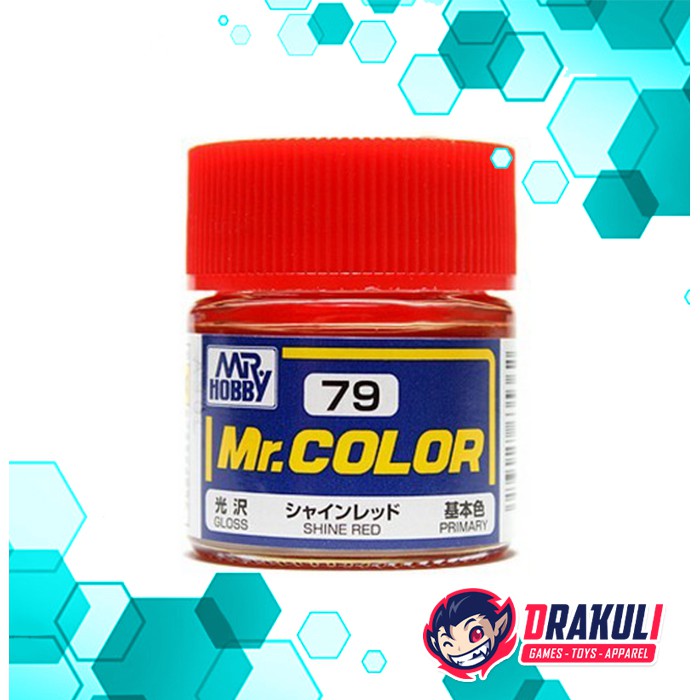 Mr. Hobby Mr. Color Model Kit Paint - Shine Red C79