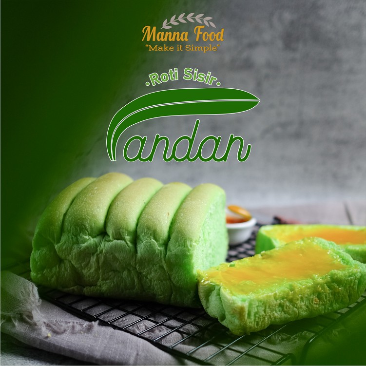 Roti sisir Polos Rasa Original/Gandum/Pandan-Pandan