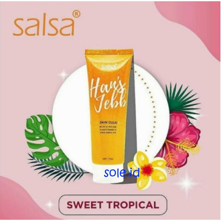 SALSA Hans Jebb Gel Skin Cleaner 110gr [perontok daki dan ketiak]