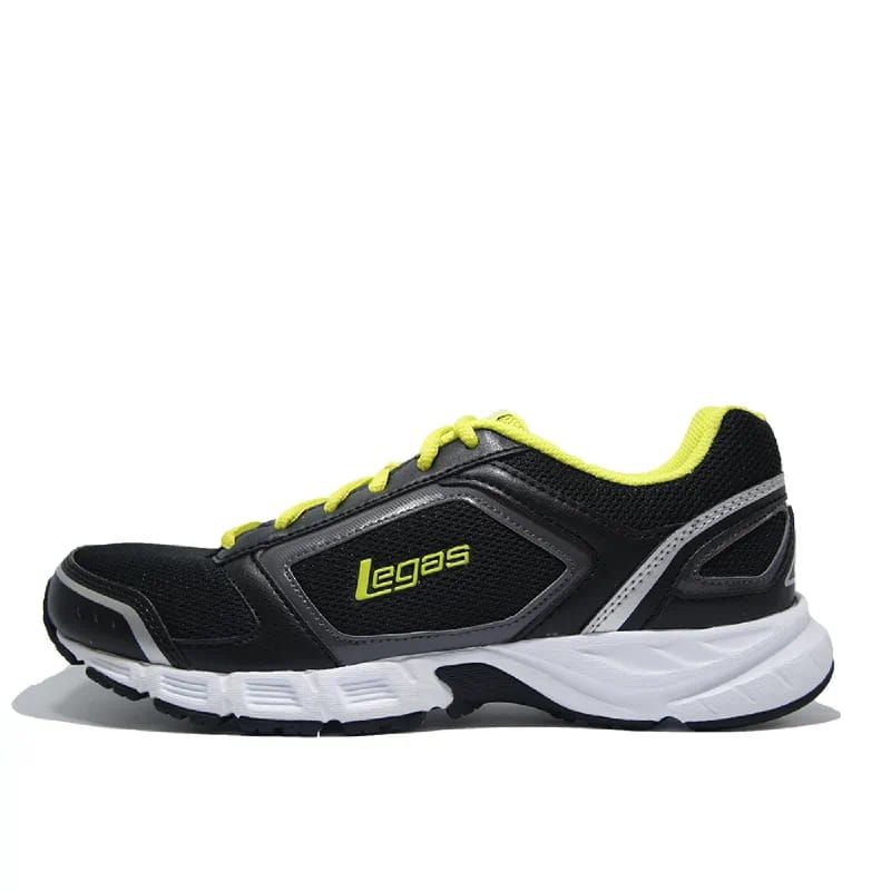 Sepatu League Legas Lari Hitam Pria Rapid 2 La M Running Shoes Persit Original