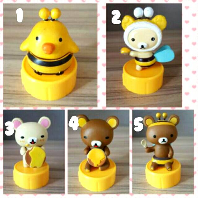 

Custom stamp / stempel nama anak karakter Rilakkuma