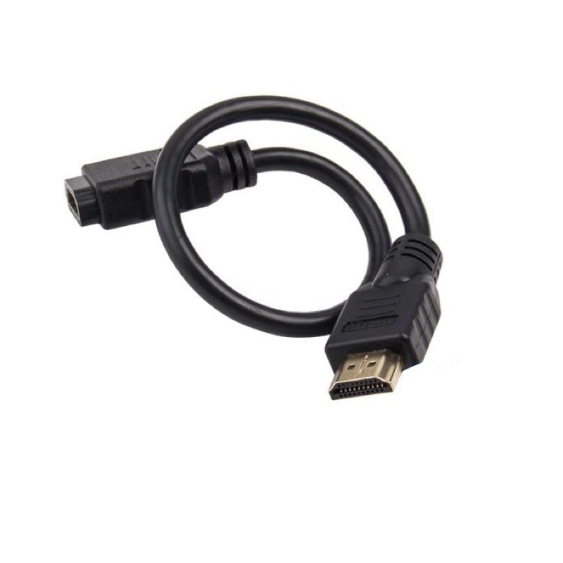 Kabel extension hdmi male to female- kabel perpanjangan penyambung hdmi 25 cm