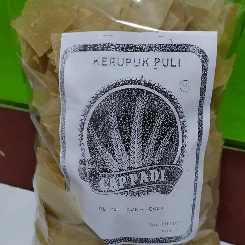 

CEMILAN NON MSG / KRUPUK PULI /KEMASAN 500GRAM/ ENAK RENYAH GURIH DENGAN REMPAH2 ALAMI