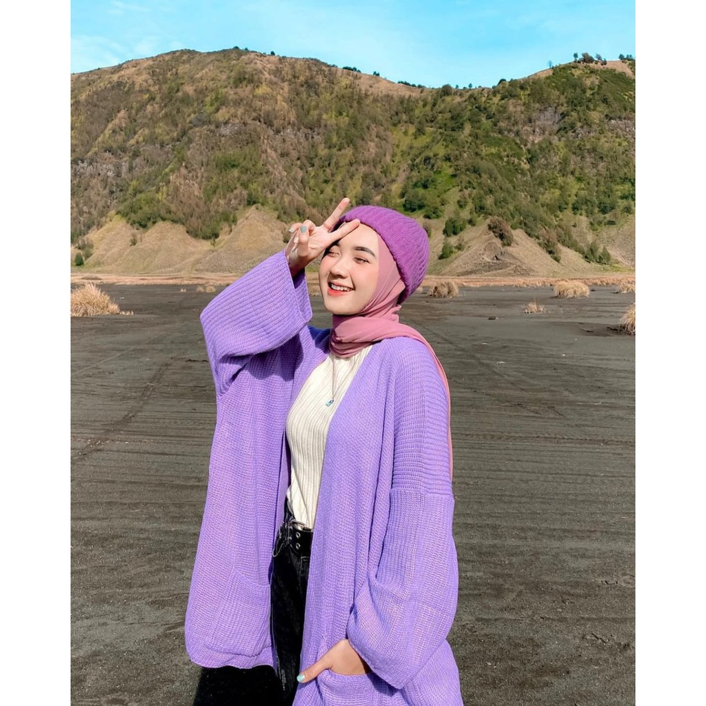 Cardigan Rajut Oversize Lavella premium 7 gauge by Galleraj-4