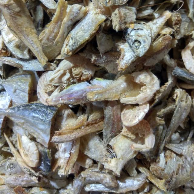  Ikan  campur Medan ikan sampah  250 gr Shopee Indonesia