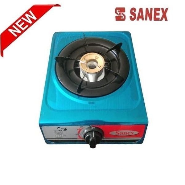 SANEX Kompor Gas 1 Tungku K808S / KOMPOR GAS SANEX 1 TUNGKU MURAH STAINLESS / KOMPOR 1 TUNGKU / KOMPOR SATU TUNGKU / KOMPOR MURAH PROMO SATU SET PLUS SELANG REGULATOR