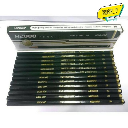 

pensil m2000hijau 2 b HARGA 1 pcs harga grosir