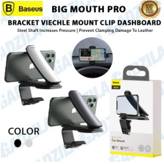 BASEUS Mouth Car Mount Holder HP Dashboard Mobil Rotation 360 Derajat