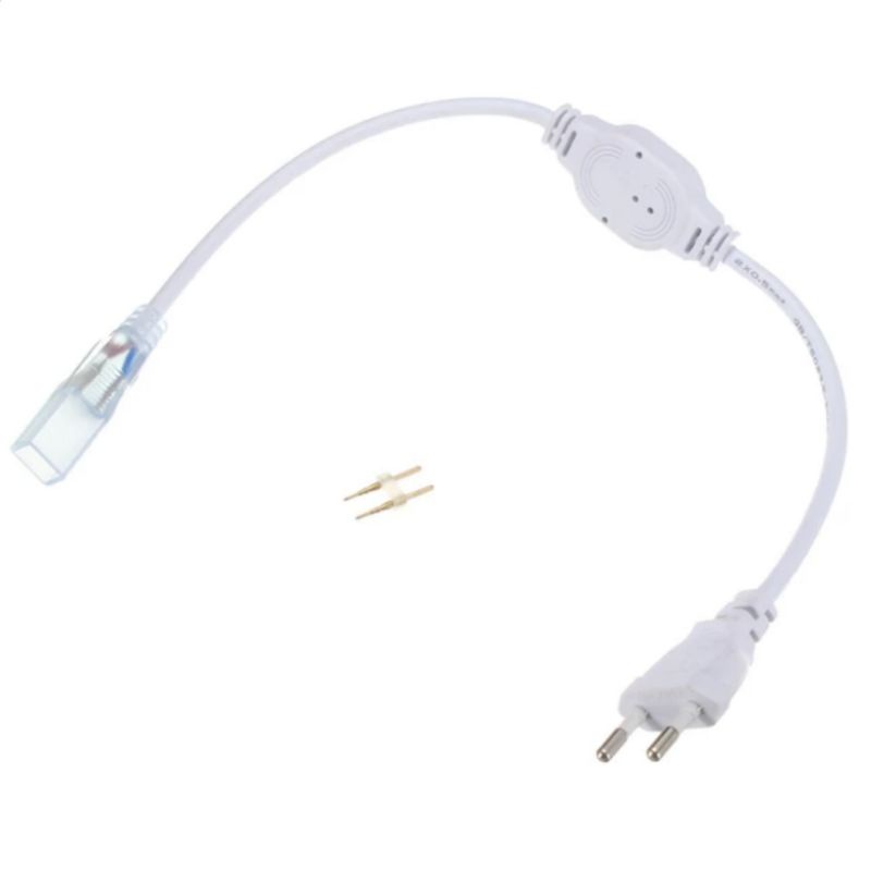 Soket LED Strip Selang 5050 220V - Adaptor LED Strip Selang 5050 SMD