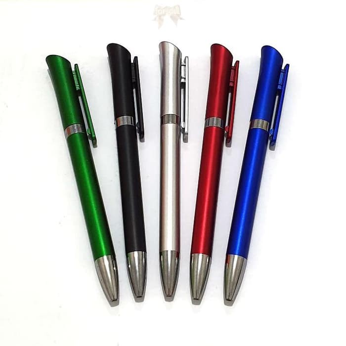 

Pulpen Menara Oval - Ballpoint Bolpen Pena Metal Pen Promosi Souvenir
