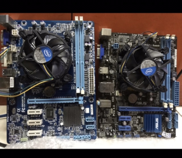 Motherboard H61 Gigabyte Asus Processor Core i5 3470 Fan Ram 4GB