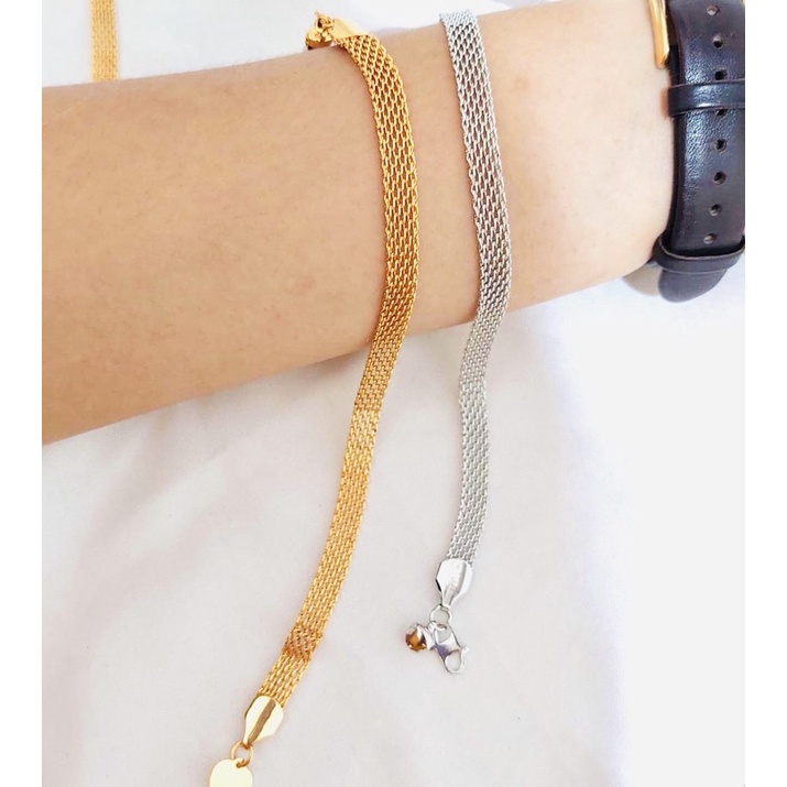 Gelang rante tikar suping