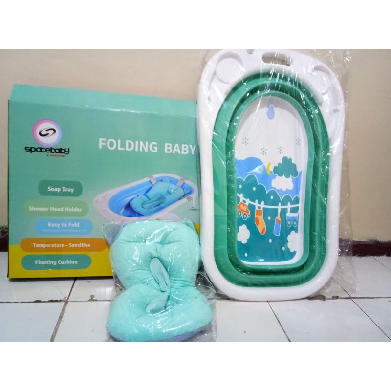 folding baby bethub spacebaby