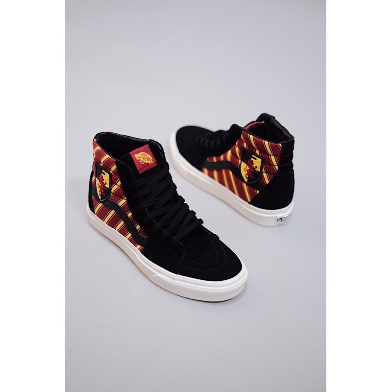 Vans Sk8 High X “Harry Potter” Gryffindor Black Exclusive Release - 100% ORIGINAL / AUTHORIZED ITEMS