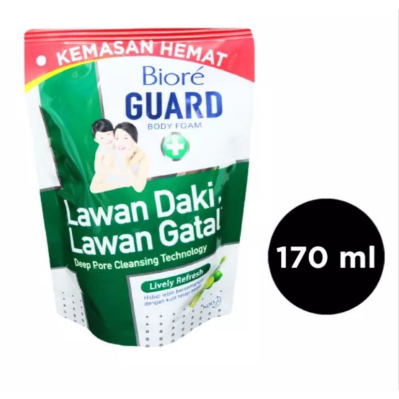 Biore Body Foam Refill 450ml // 170ml Kemasan Hemat