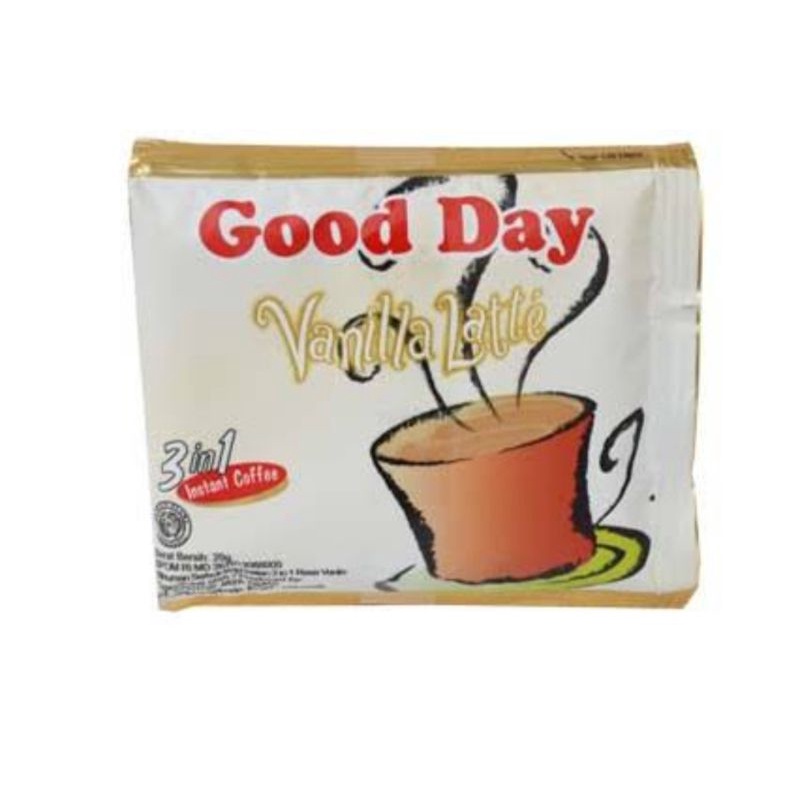 

Good Day Vanilla Late 3In1 20g Isi 10 Pcs
