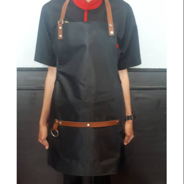 Celemek Waterproof - Celemek anti air - Celemek hitam anti air