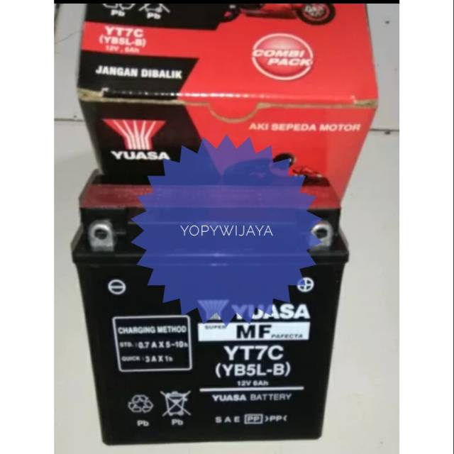 Aki KERING YT7C ATAU YB5L B YUASA MIO GRAND JUPITER