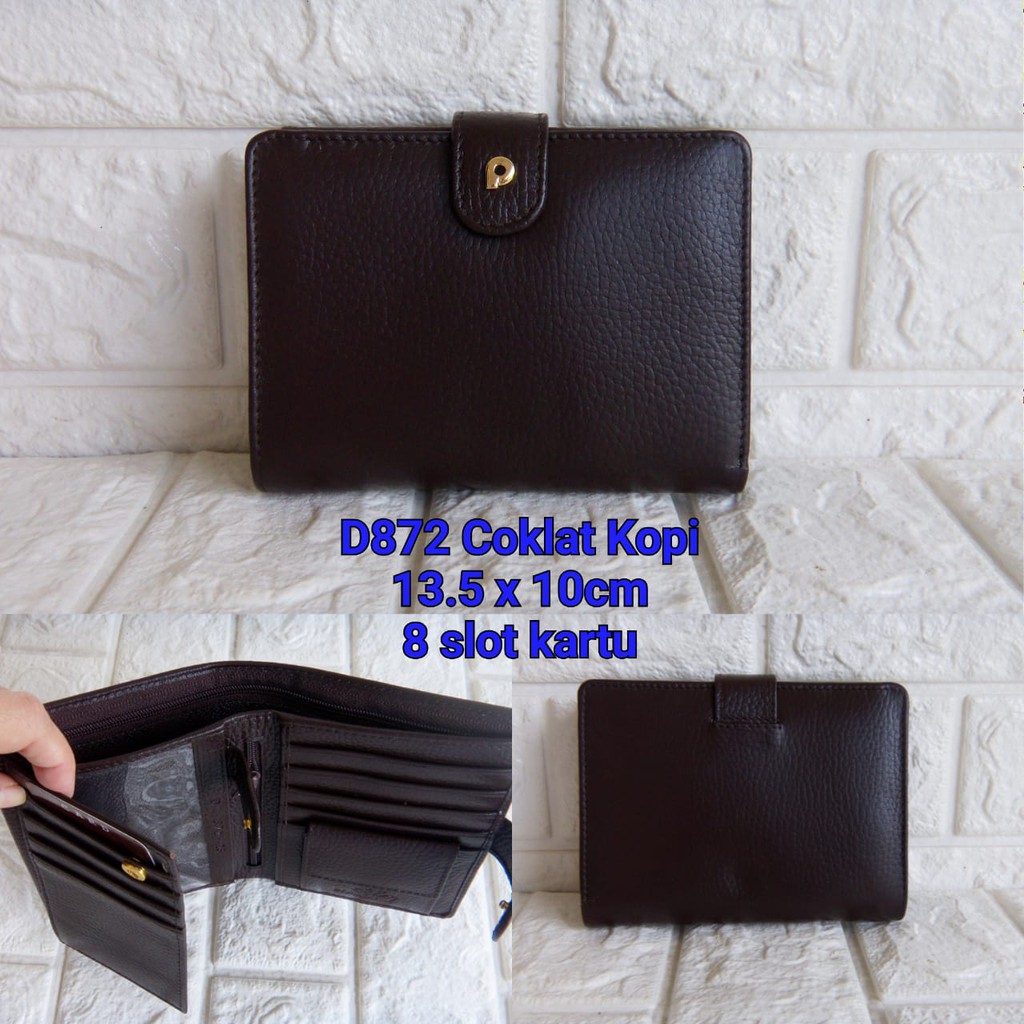 Dompet Kulit Papillon Original D872 Kopi