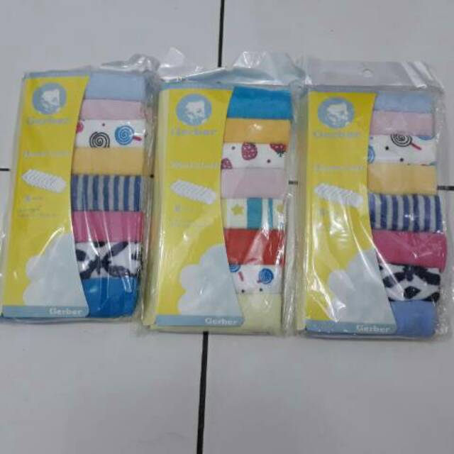 Saputangan Gerber (Washcloth Gerber)