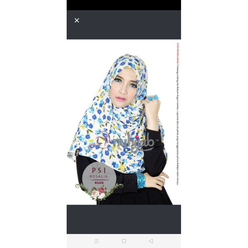 Pashmina instan Nuhijab