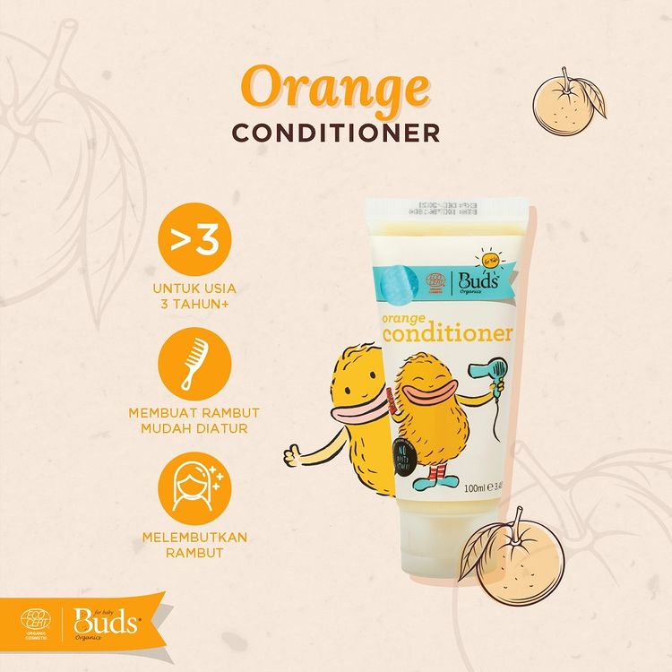 Buds Organics - Orange Conditioner 100ml