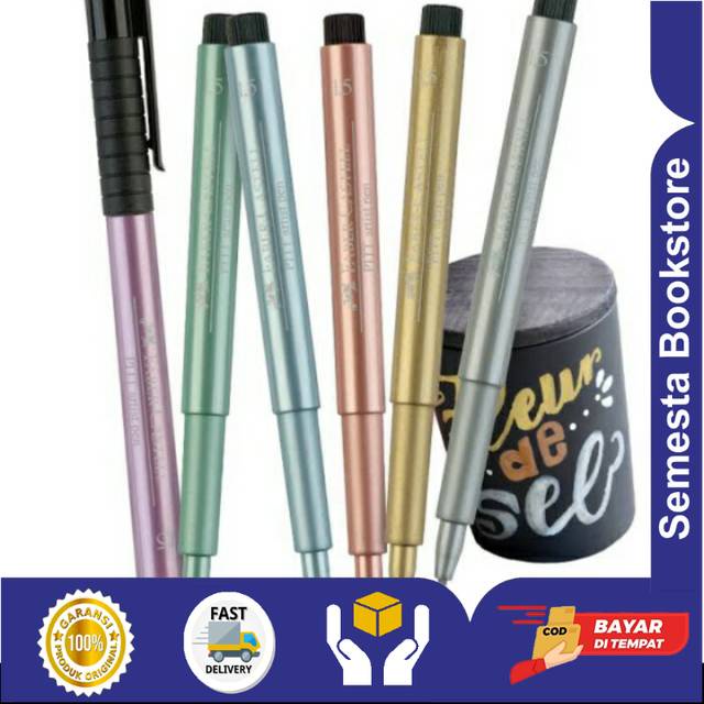 

PITT Artist Pen Metalic 1.5 satuan