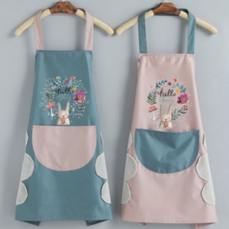 Celemek Masak Apron Anti Air Minyak KARAKTER bisa Lap Tangan PREMIUM