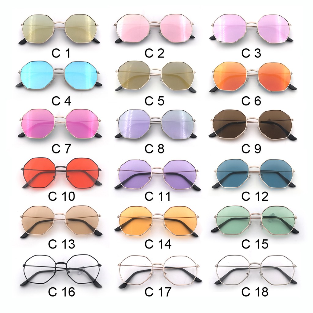 rowling(18-2)Kacamata Fashion Retro/Kacamata NewTrend/Kacamata/NewFashion Pria&amp;Wanita-Design Sunglasses Kacamata Fashion