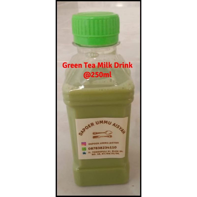 

GREEN TEA MILK DRINK