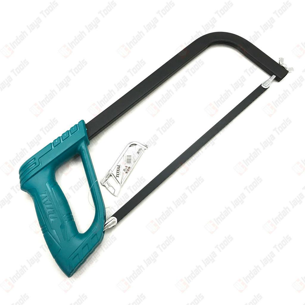 TOTAL THT541036 Gagang Gergaji Besi 12 Inch Potong Kayu Stang Hacksaw