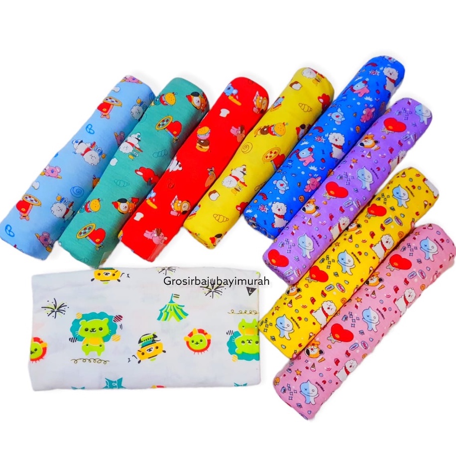 1 LEMBAR KAIN bedong bayi SHAQUEEN SNI