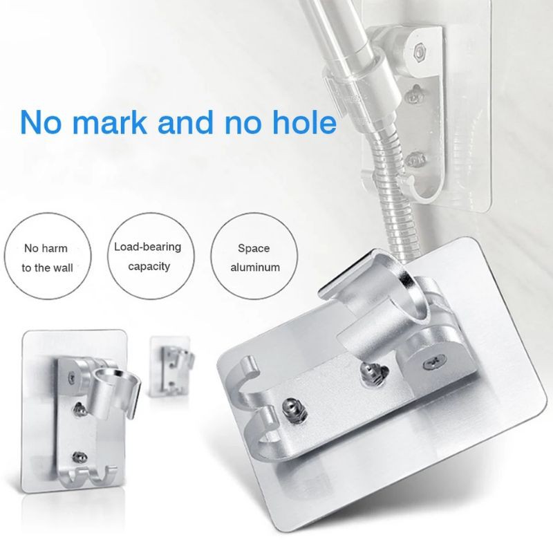 Holder Hook Tempel Hanger Braket Dudukan Gantungan Jet Bidet Shower Wastafel Kamar Mandi Toilet Wc