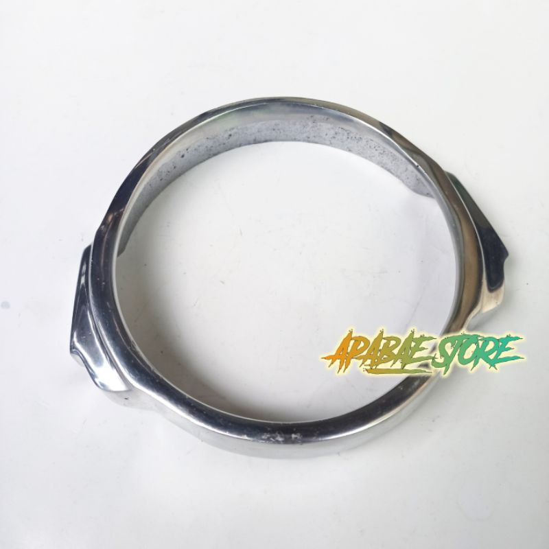 Ring Lampu Headlamp Vespa New PX Polish