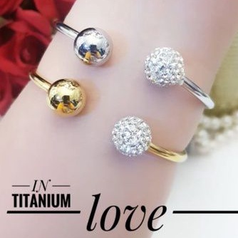 TiTanium gelang wanita E07