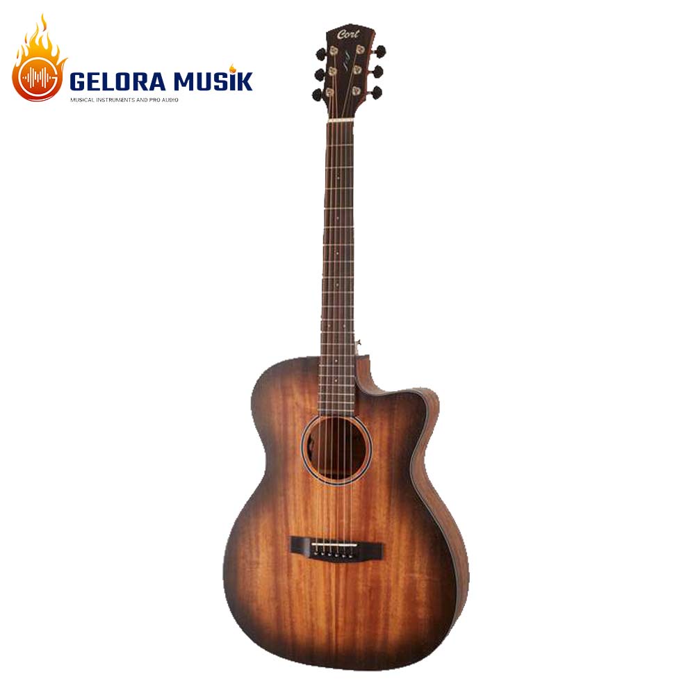 Gitar Akustik Elektrik Cort CORE-OC-AMH-OPBB(MAHOGANY) W/Bag