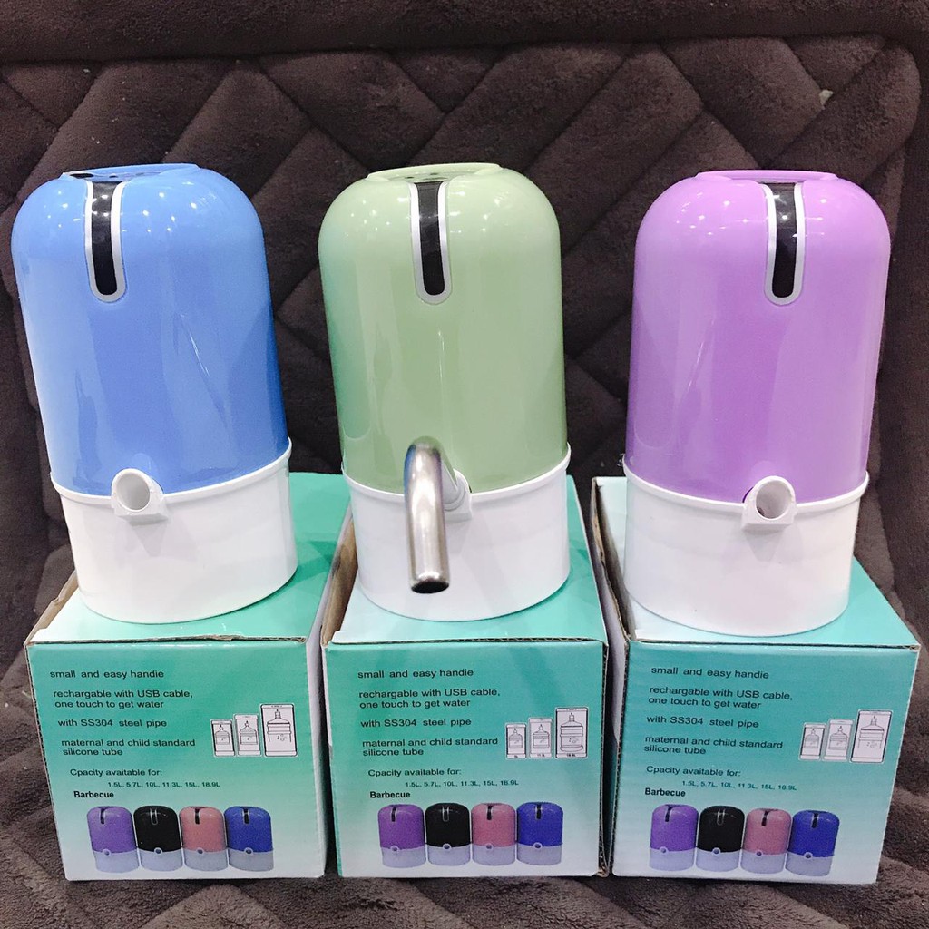 Pompa Galon Elektrik Recharge Dispenser Air Galon Charge DISPENSER USB
