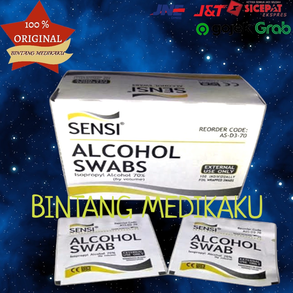 Alcohol Swabs Sensi / Sensi Alcohol Swabs