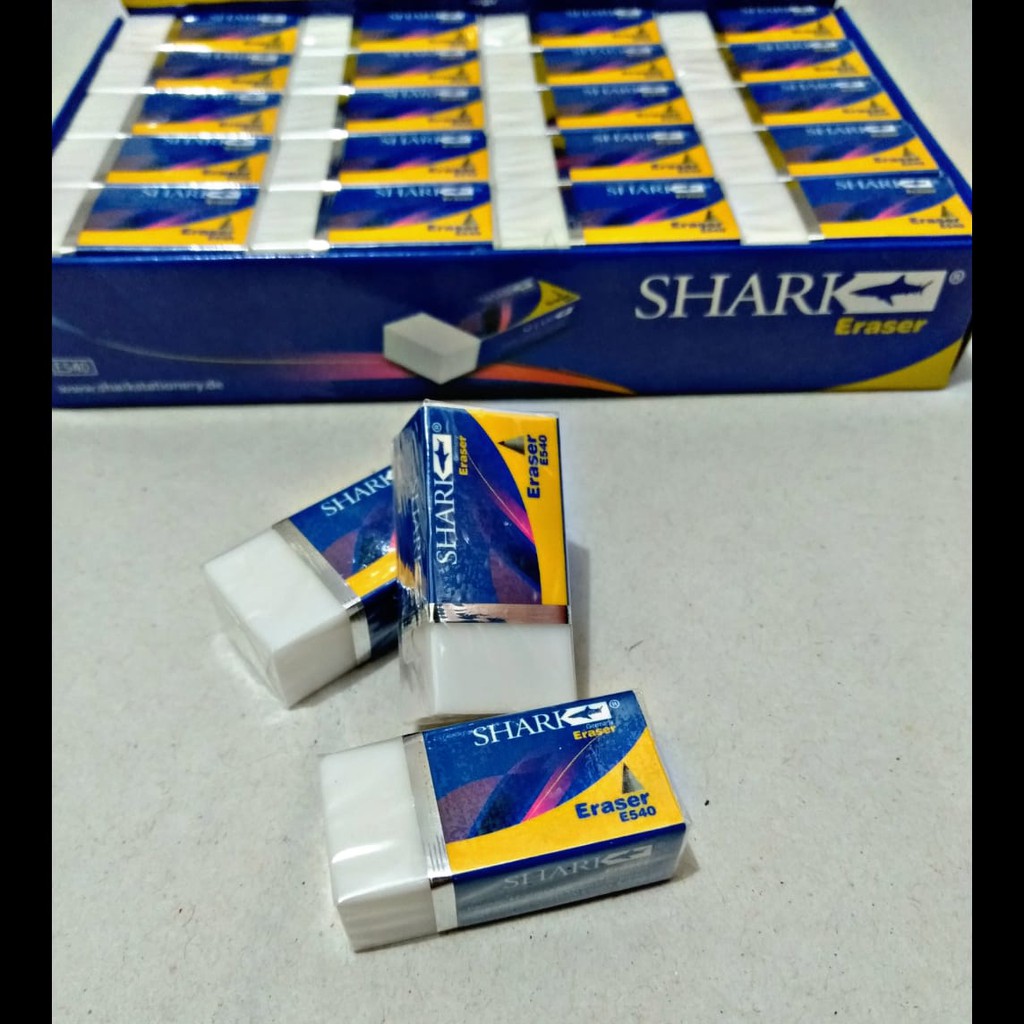 

SHARK Eraser E540 / Penghapus Pensil E540 // ERASER TERMURAH