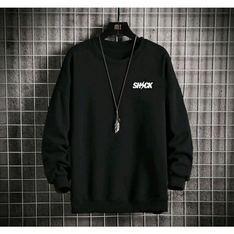 Sweater crewneck SICK pria wanita simple trendy