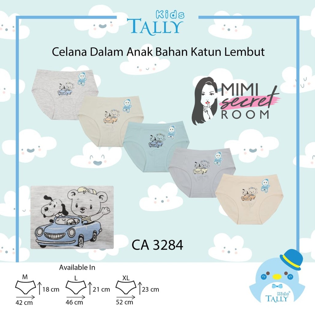 ❤ MIMI ❤ TALLY CELANA DALAM ANAK COWOK MODEL BOXER SEGITIGA 3284 3145 3279 3410 3345 3408