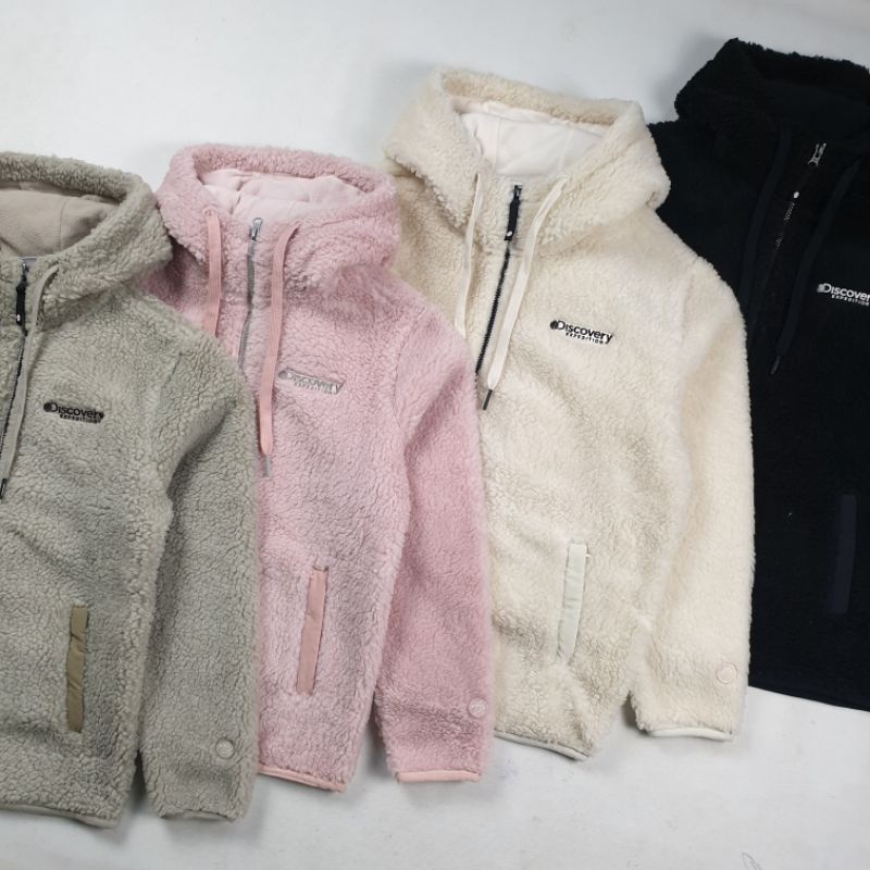 jaket discovery expedition polar bone white original