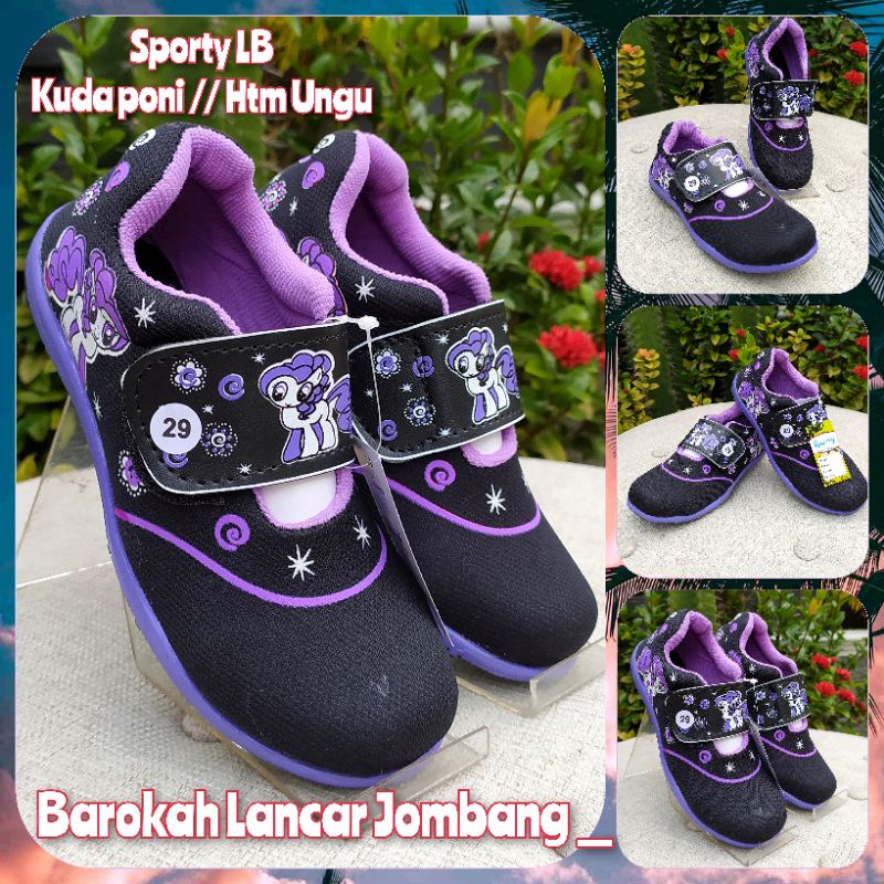 SEPATU ANAK TK WARNA KUDA PONY 07 SIZE 26-30 SPORTY LB