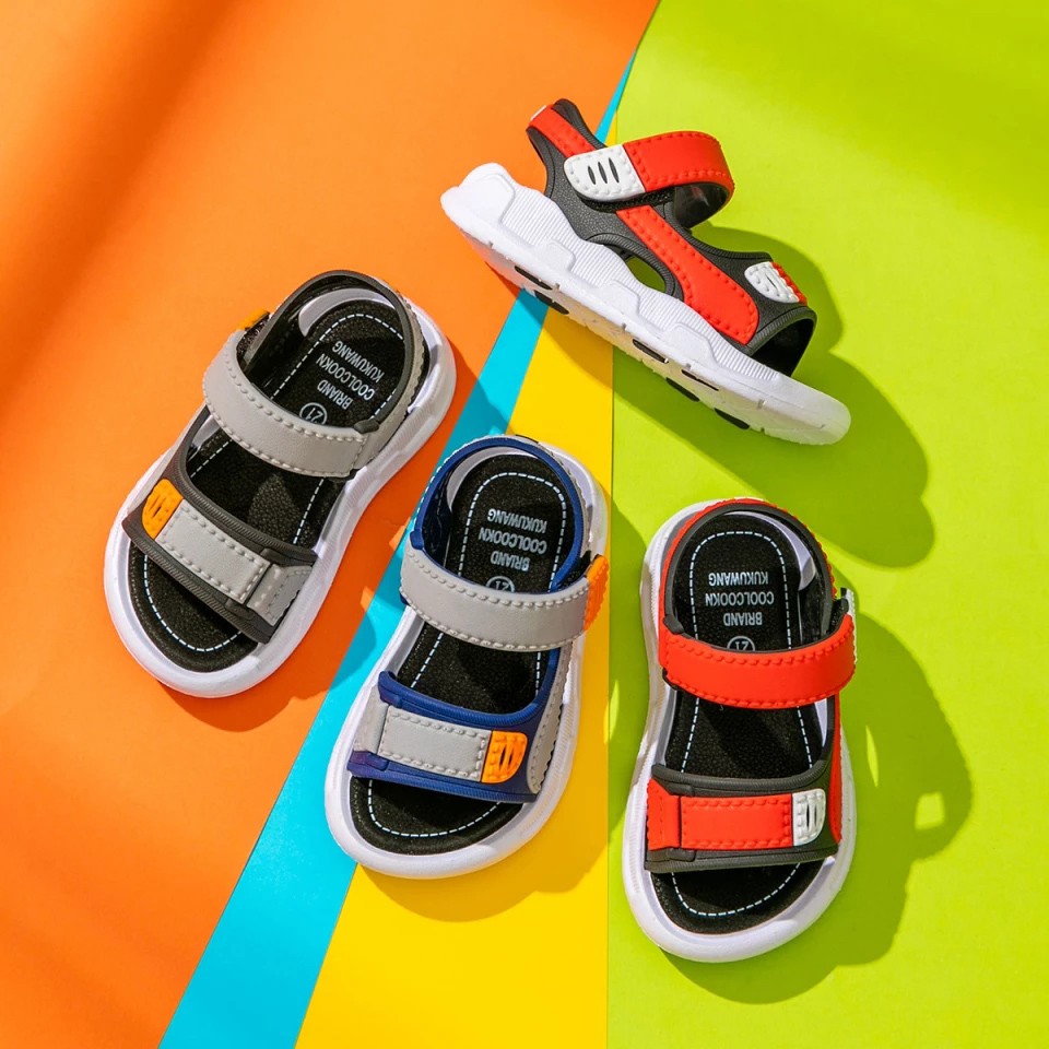 Sandal gunung anak impor karet - Mateo Laluna 1080 (21/35) / sandal balita let gunung tebal