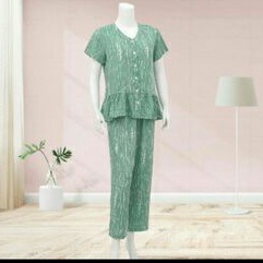 POLA PRODUKSI BAJU SETELAN PIYAMA 033 - Pola Baju - Pola Instan - Pola Setcel